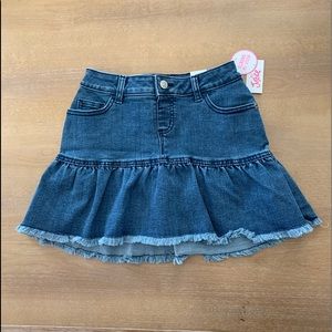 Girls denim skirt